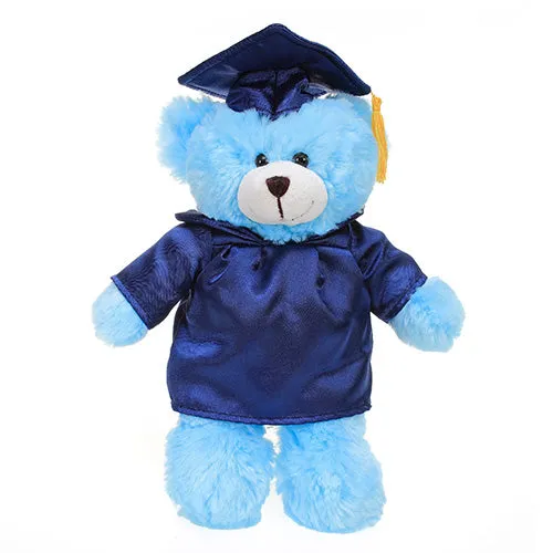 12" Graduation Teddy Bear Plush 2024 Blue