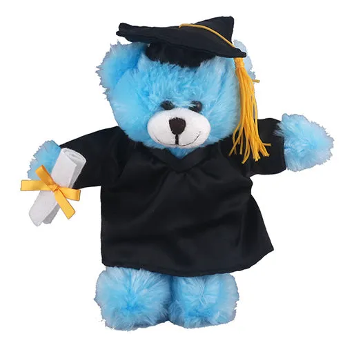 12" Graduation Teddy Bear Plush 2024 Blue