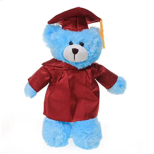 12" Graduation Teddy Bear Plush 2024 Blue