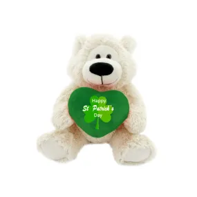 12" Sophie Bear with St. Patrick's Heart