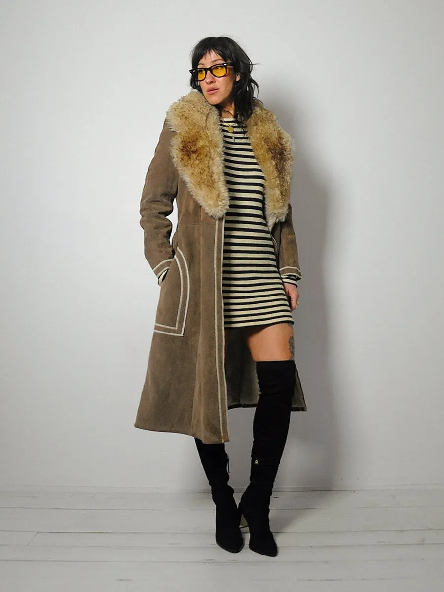 1970's Shearling Penny Lane Coat