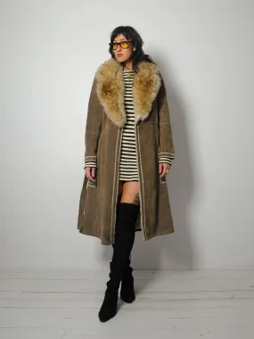 1970's Shearling Penny Lane Coat