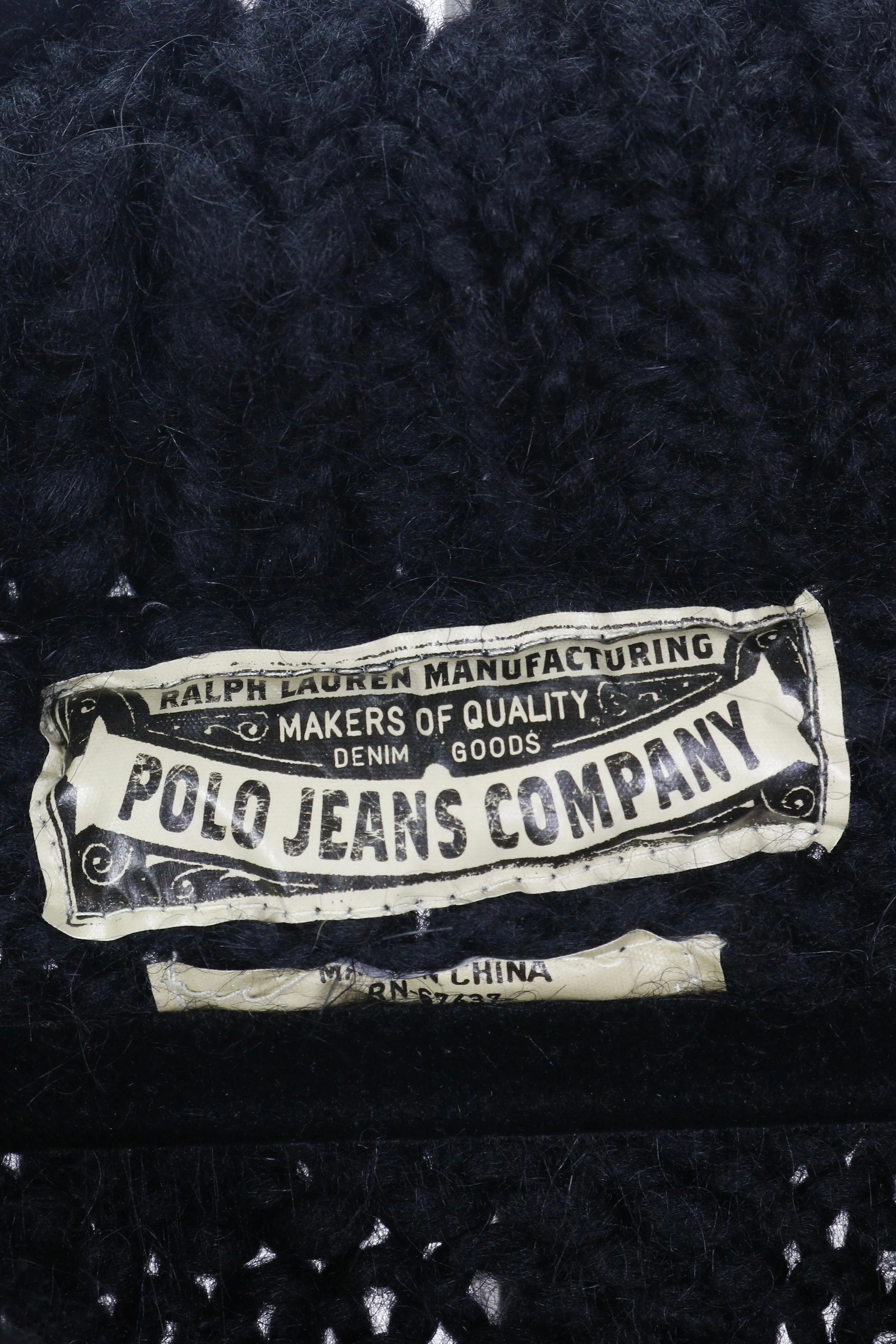 80s Polo Jeans Co. Wool Sweater      M