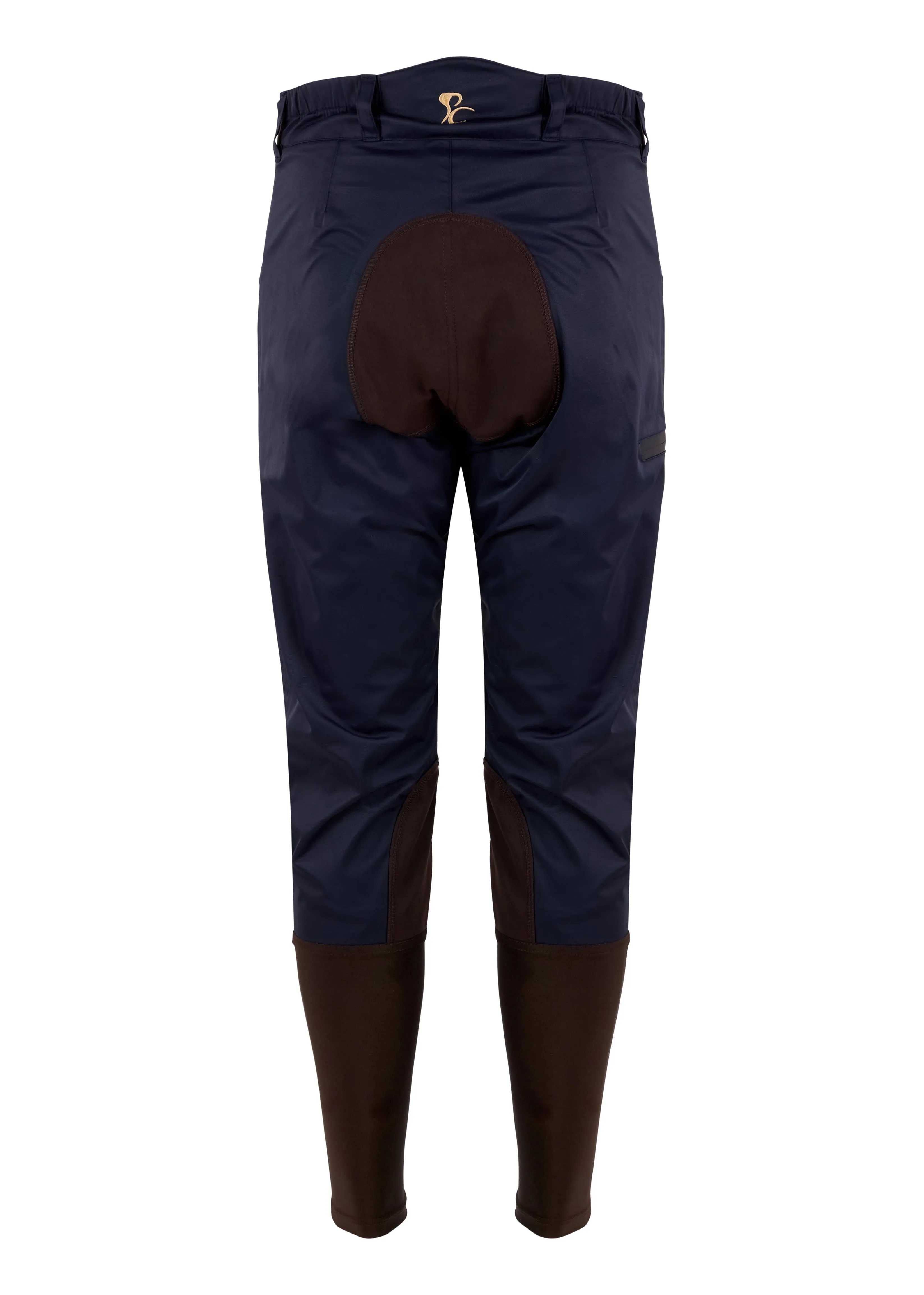 Adults Weatherproof Breeches - Navy and Brown