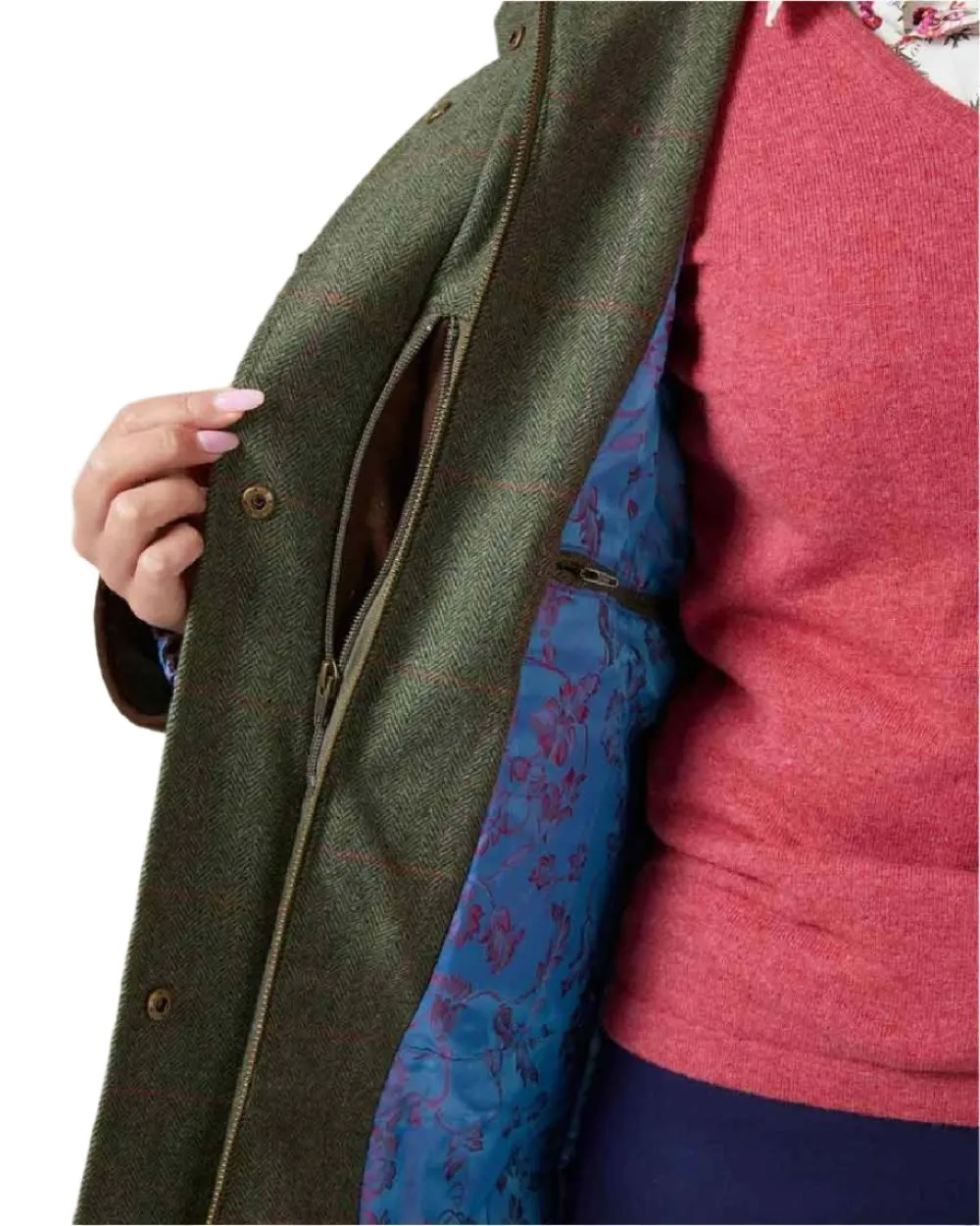 Alan Paine Combrook Ladies Tweed Coat