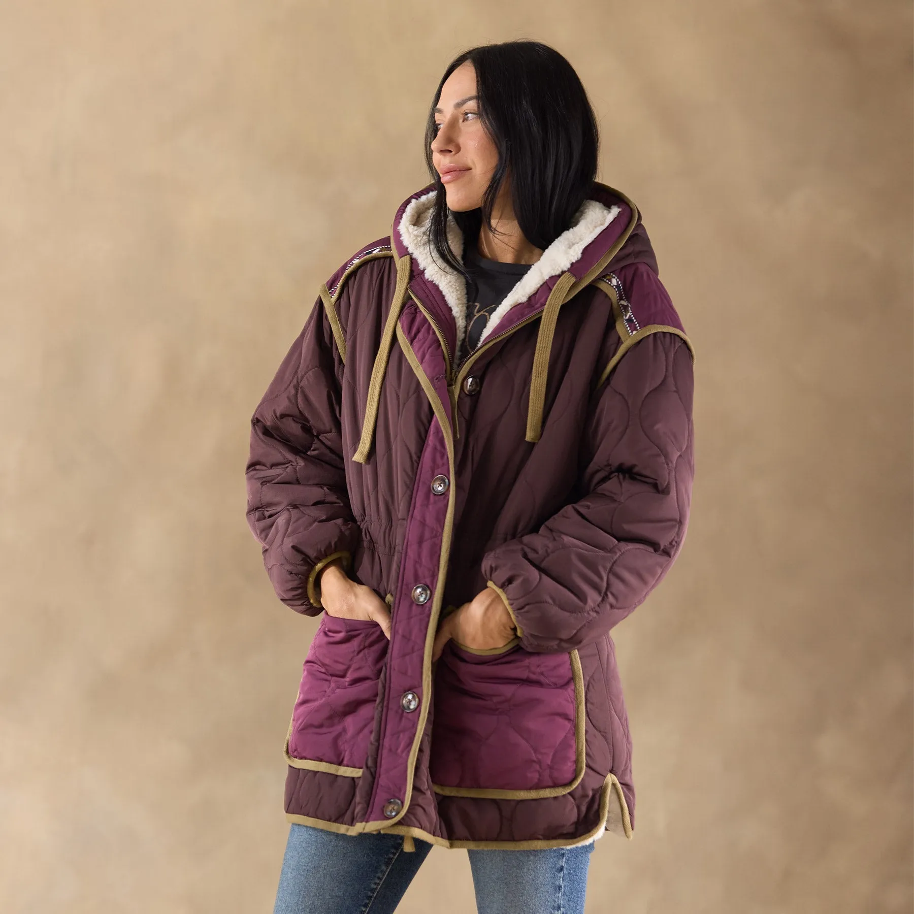 Alina Quilted Coat