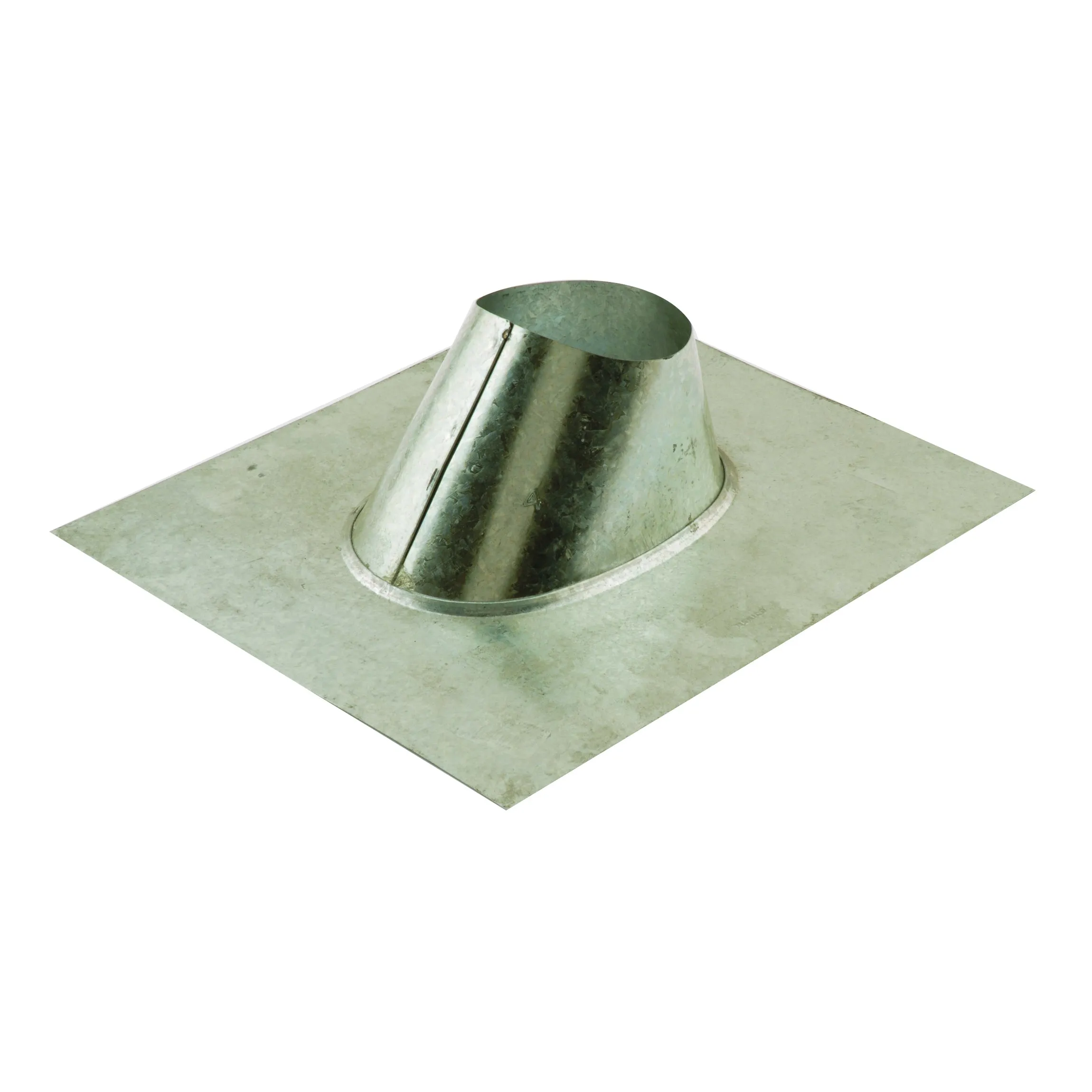 AmeriVent 3EF Roof Vent Flashing, 14-3/4 in OAL, 12-1/2 in OAW, Steel