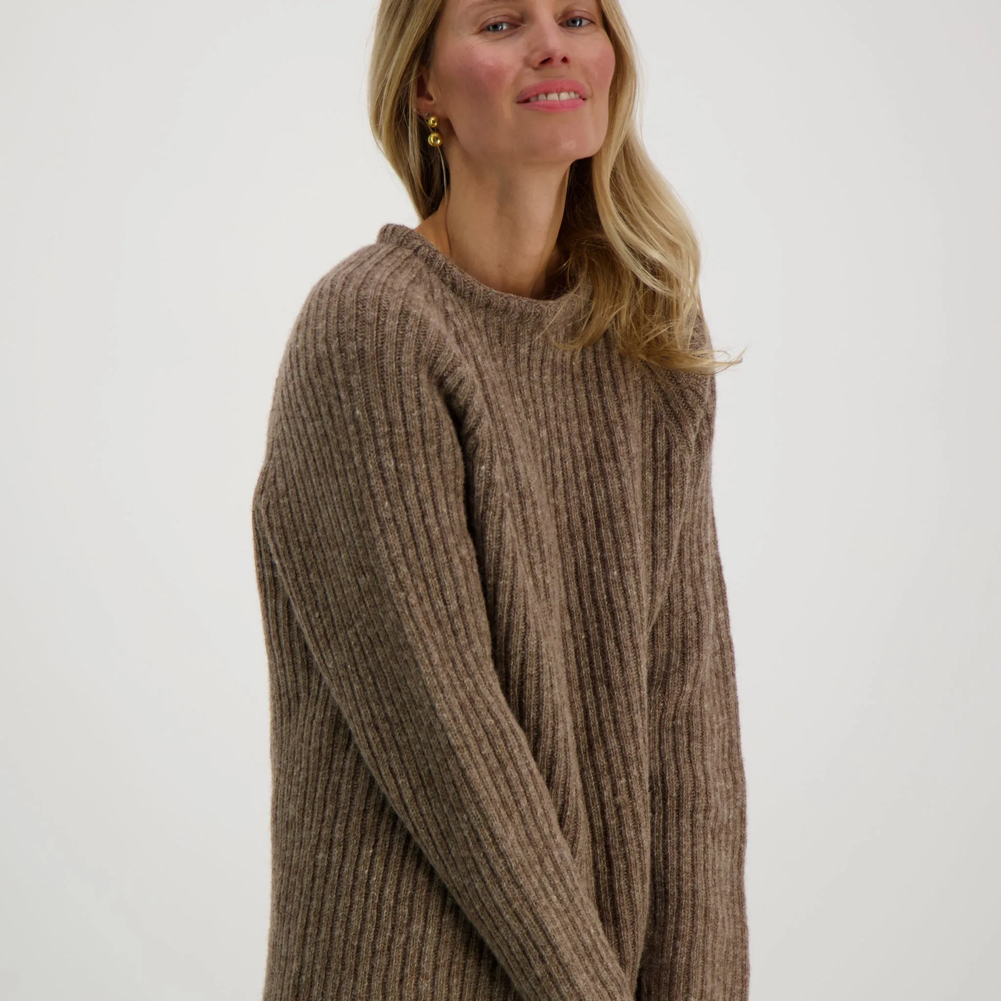 Anne Long Knit Beige