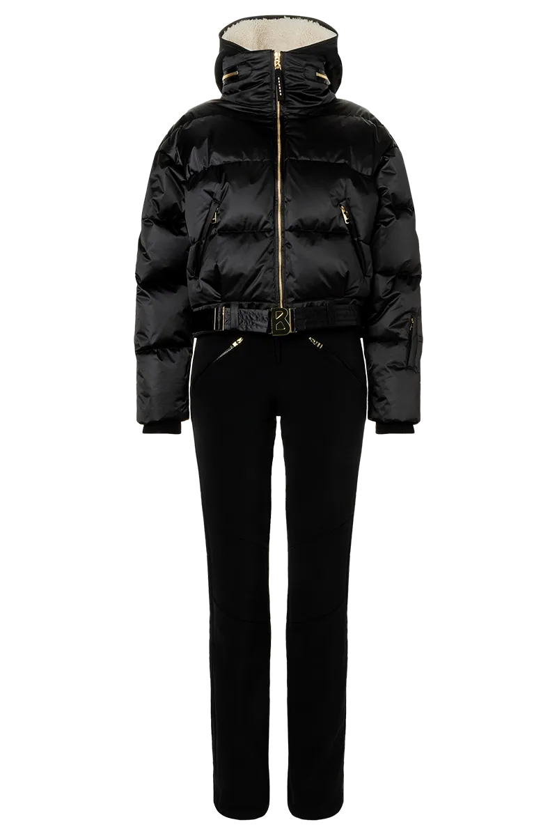 Aya Shearling & Down Tec Ski Suit