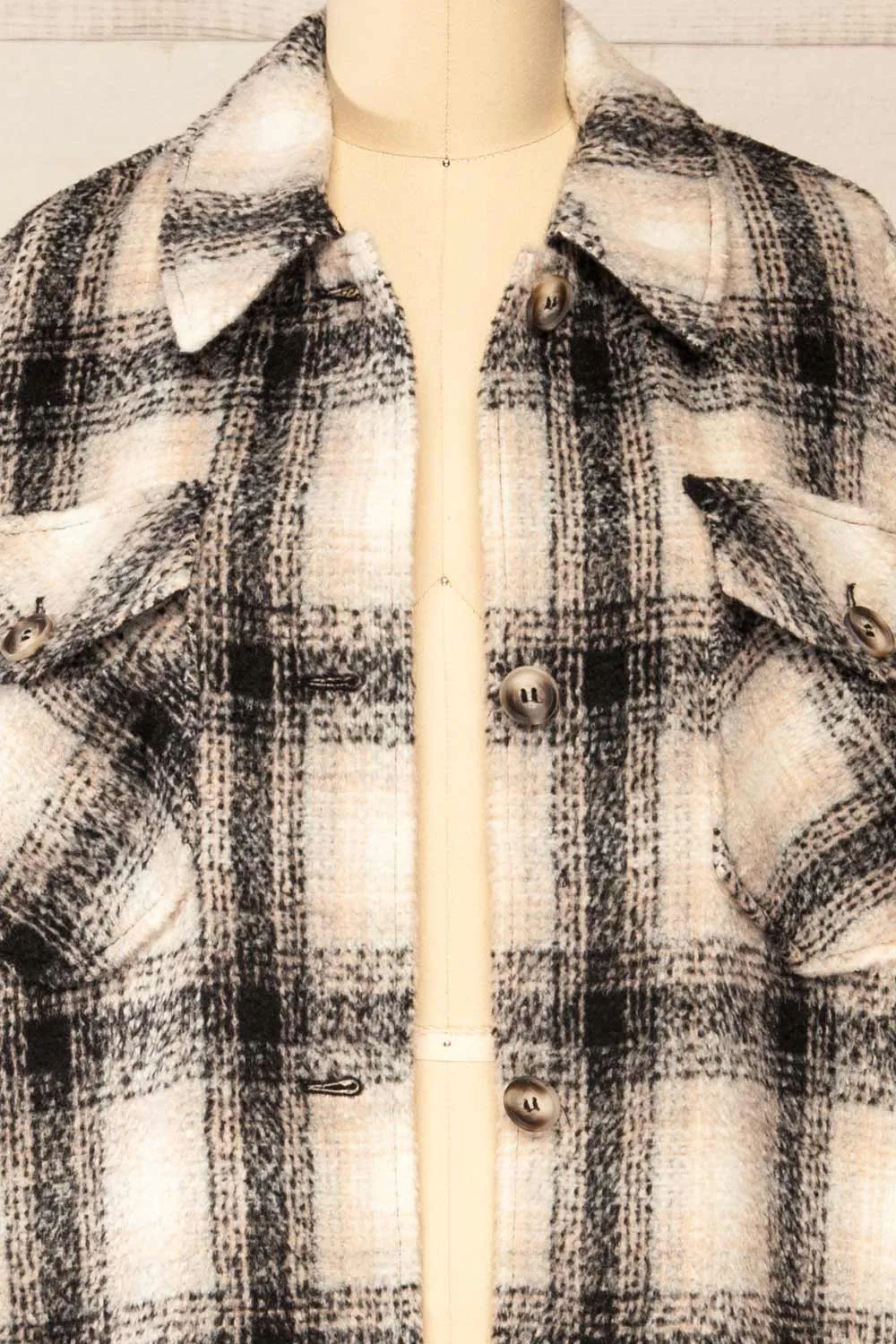 Balata | Long Plaid Shacket