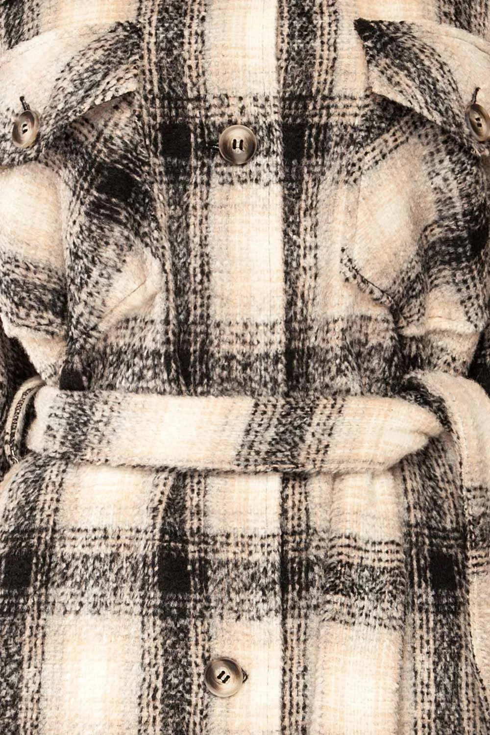 Balata | Long Plaid Shacket