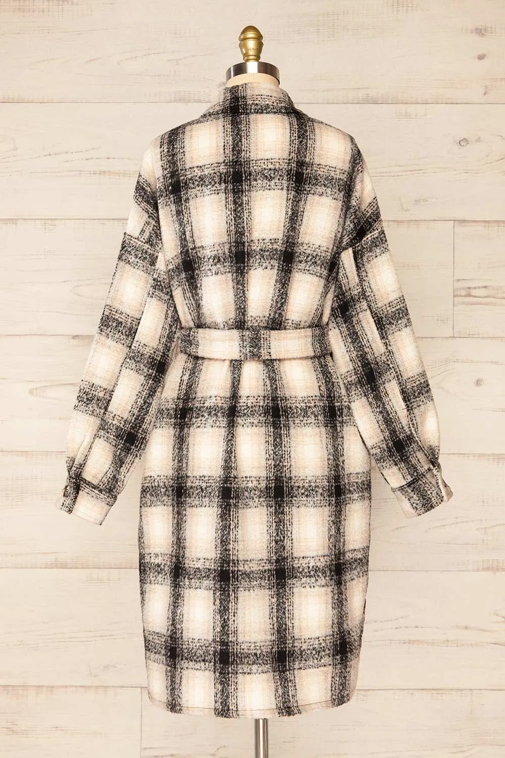 Balata | Long Plaid Shacket