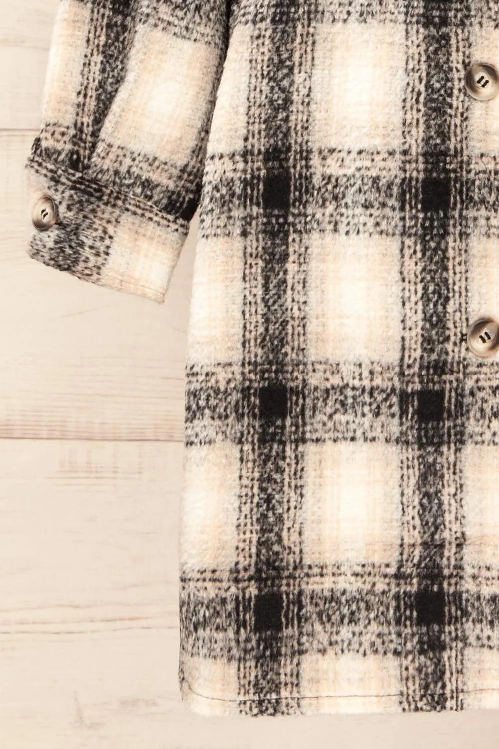 Balata | Long Plaid Shacket