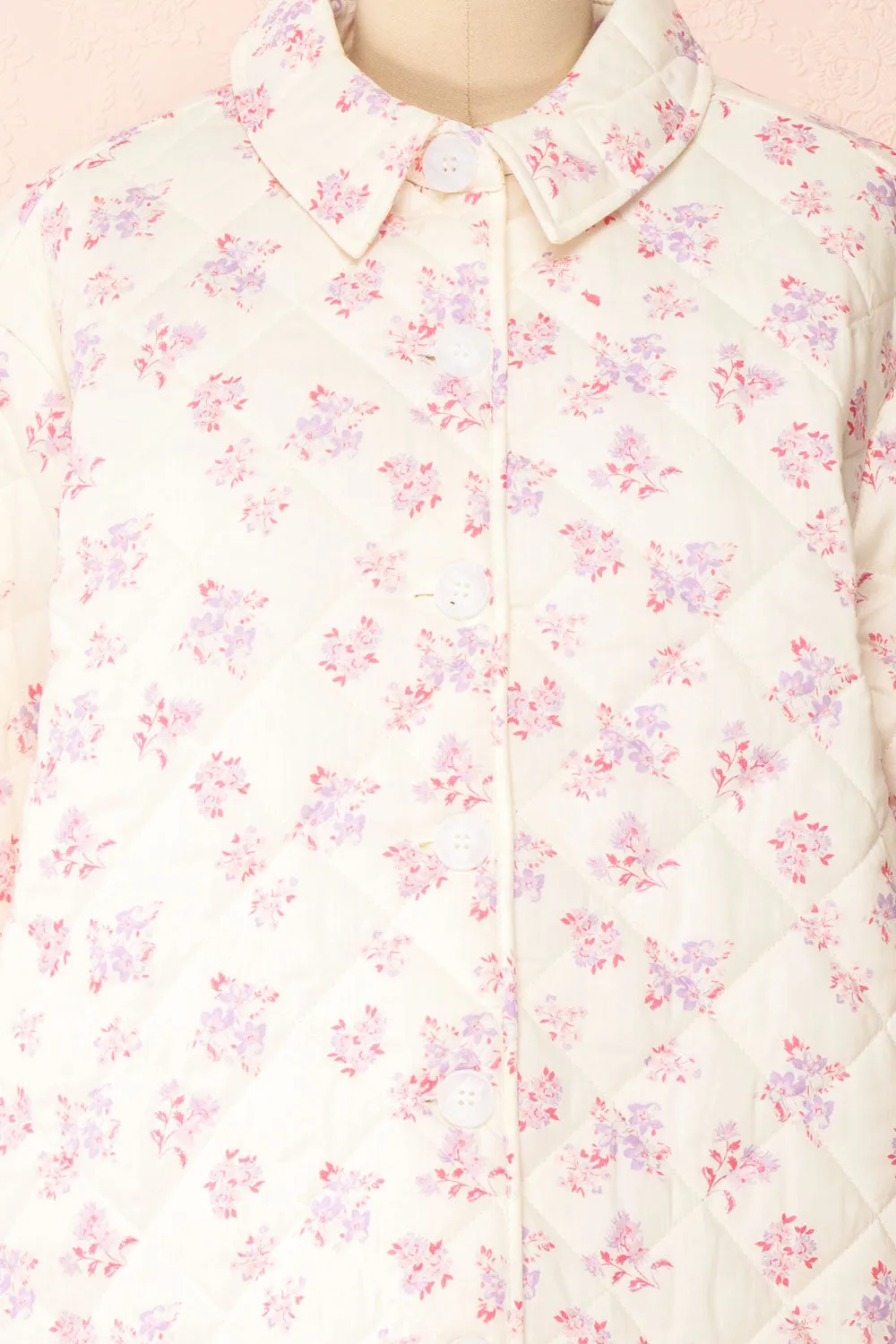 Barbie | Quilted Floral Shacket