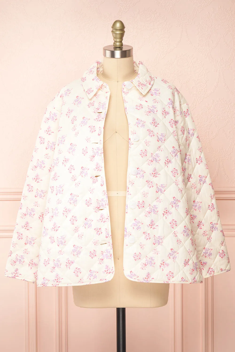 Barbie | Quilted Floral Shacket