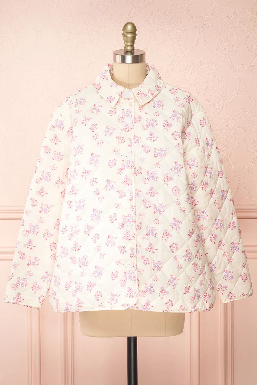 Barbie | Quilted Floral Shacket