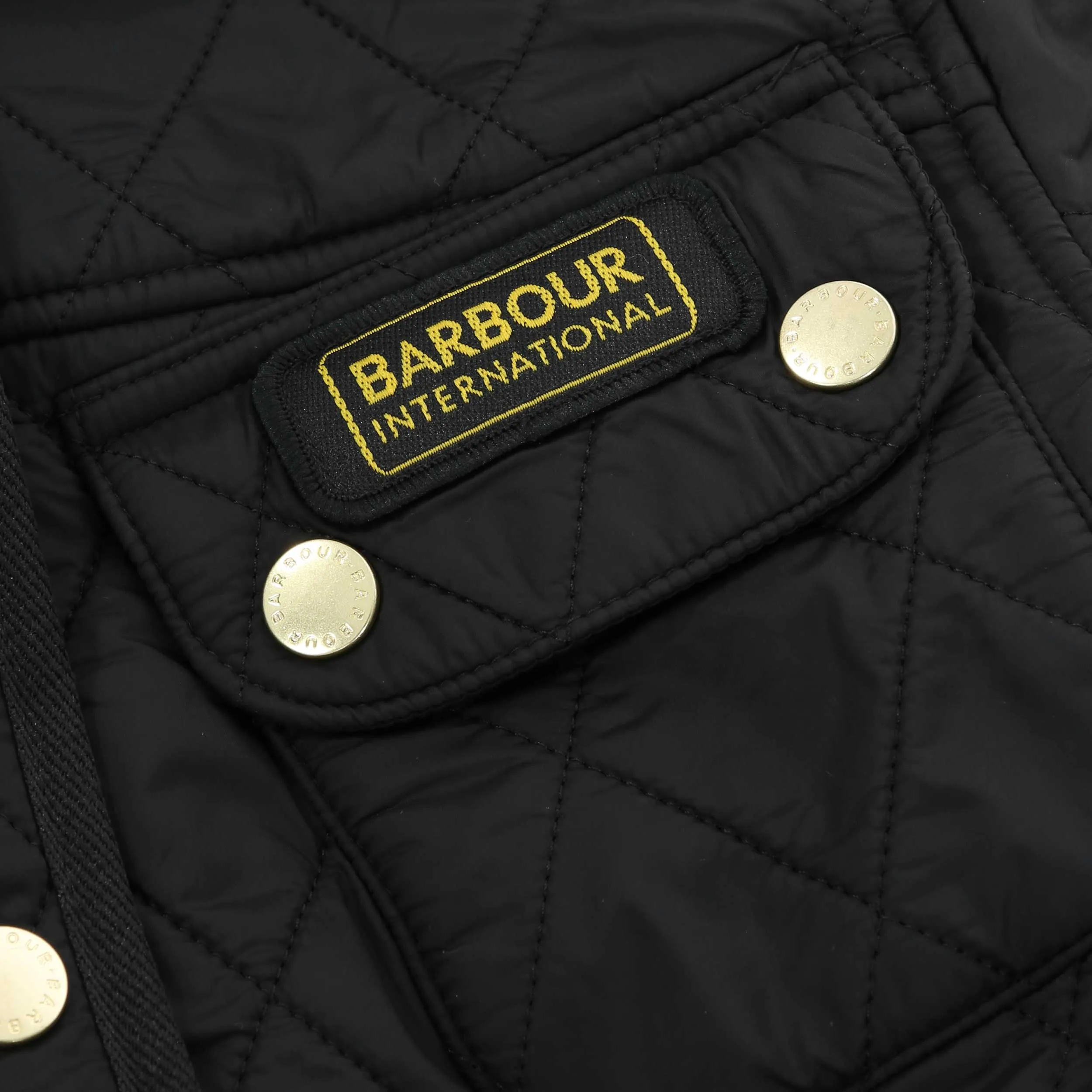 Barbour Polarquilt Ladies Quilted Jacket in Black