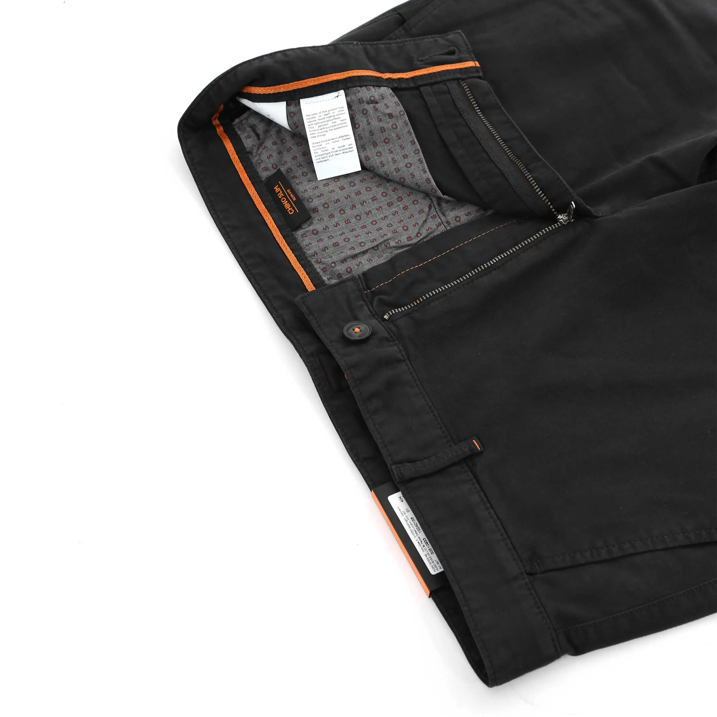 BOSS Chino Slim Chino in Black