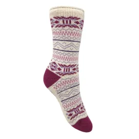 Bramble Fairisle Thermasock 4-7