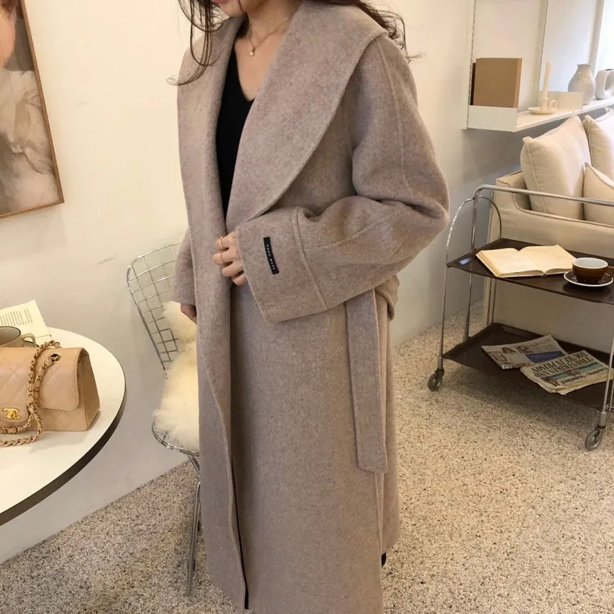 Briana Handmade Wool Coat - 90% Wool