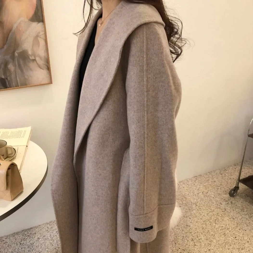 Briana Handmade Wool Coat - 90% Wool