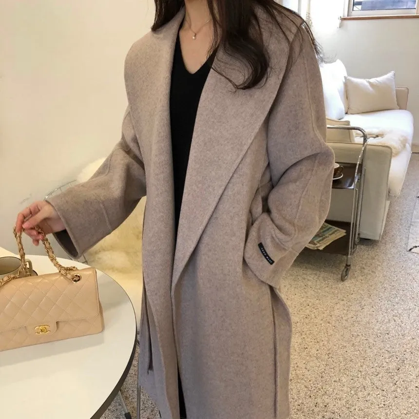 Briana Handmade Wool Coat - 90% Wool