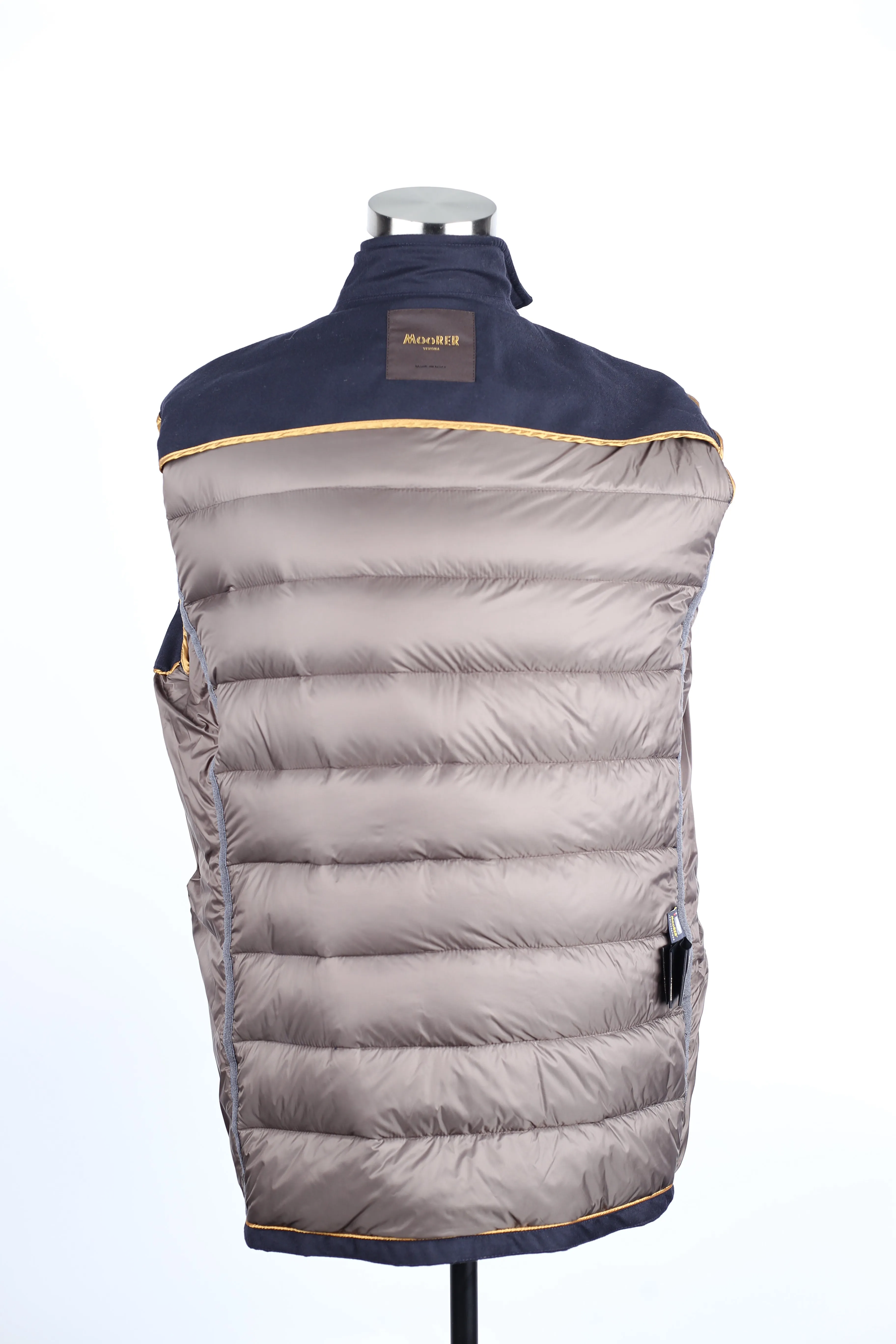 Cashmere Wool Blend Puffer Jacket