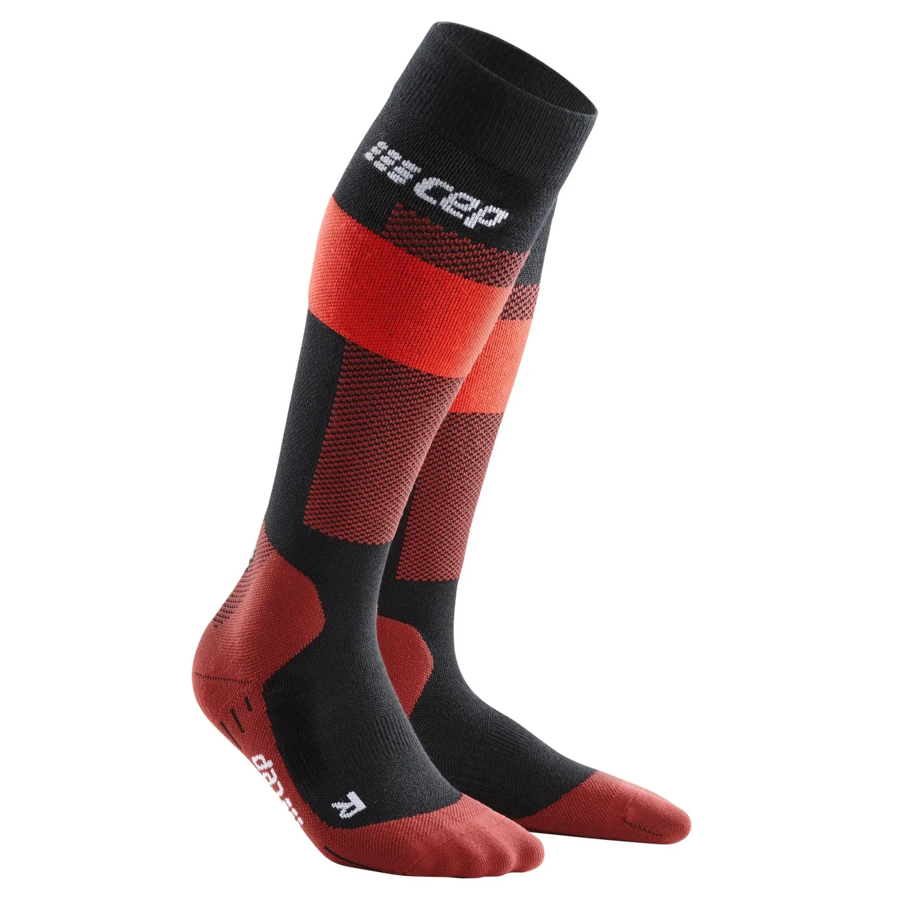 CEP | Ski | Merino Compression Socks | Women's | Red