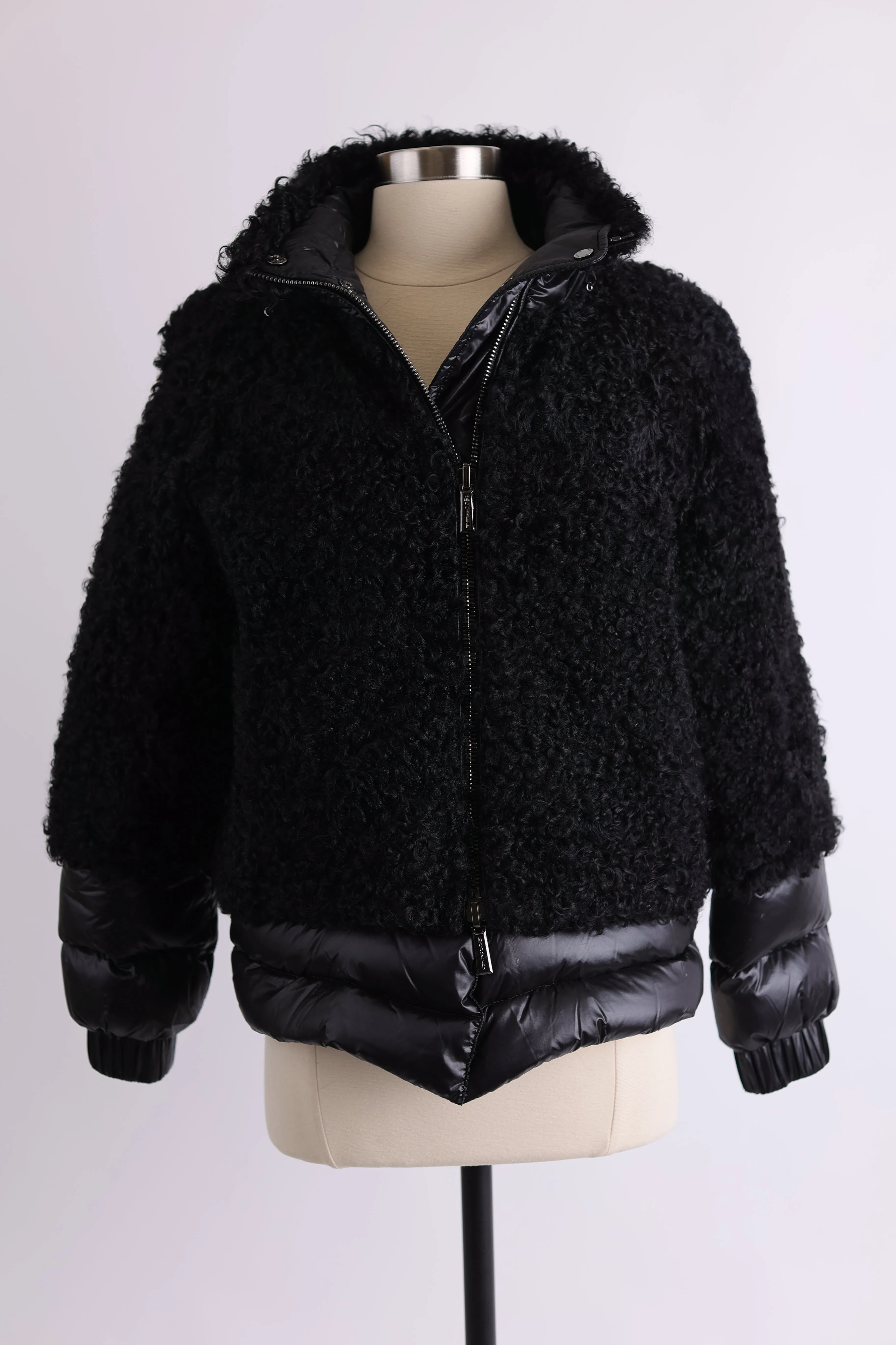 Cereme Reversible Shearling Puffer Jacket