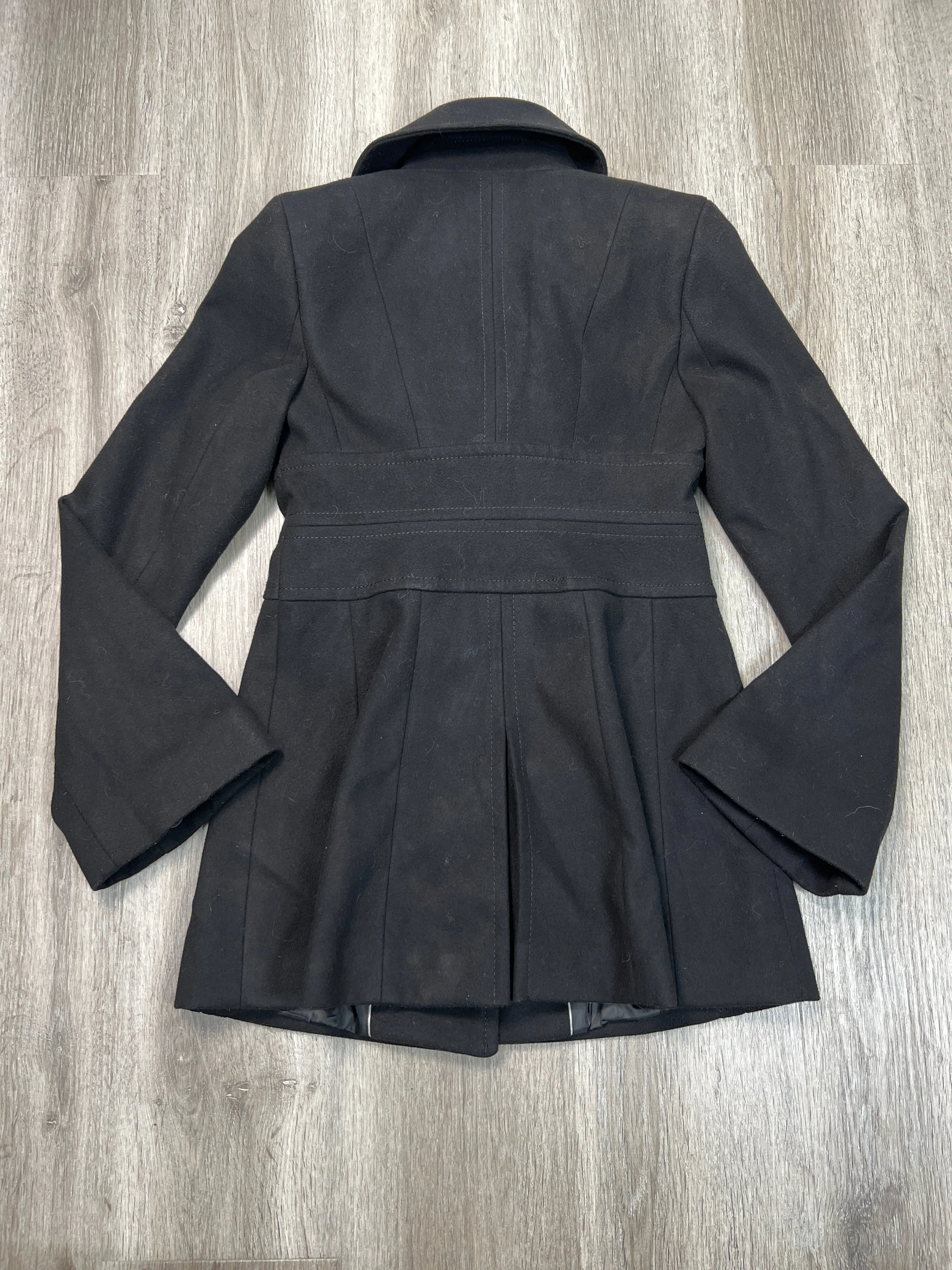 Coat Peacoat By Jessica Simpson In Black, Size: Xs