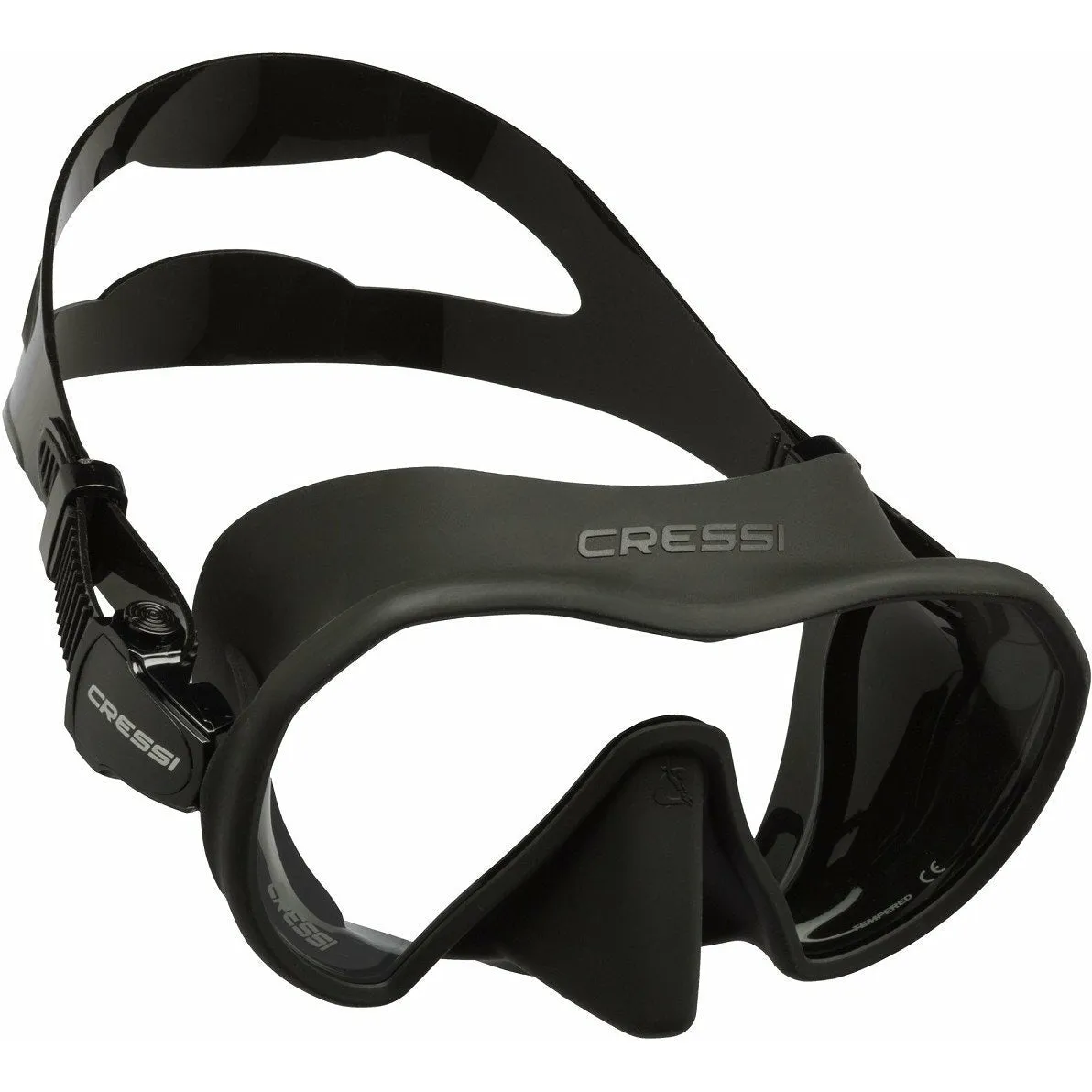 CRESSI Z1 FRAMELESS MASK - BLACK