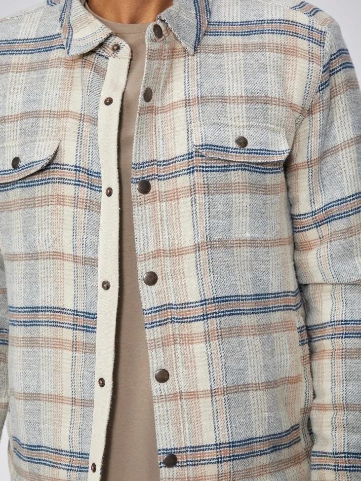 DAYNE JACKET PLAID - ICED GINGER