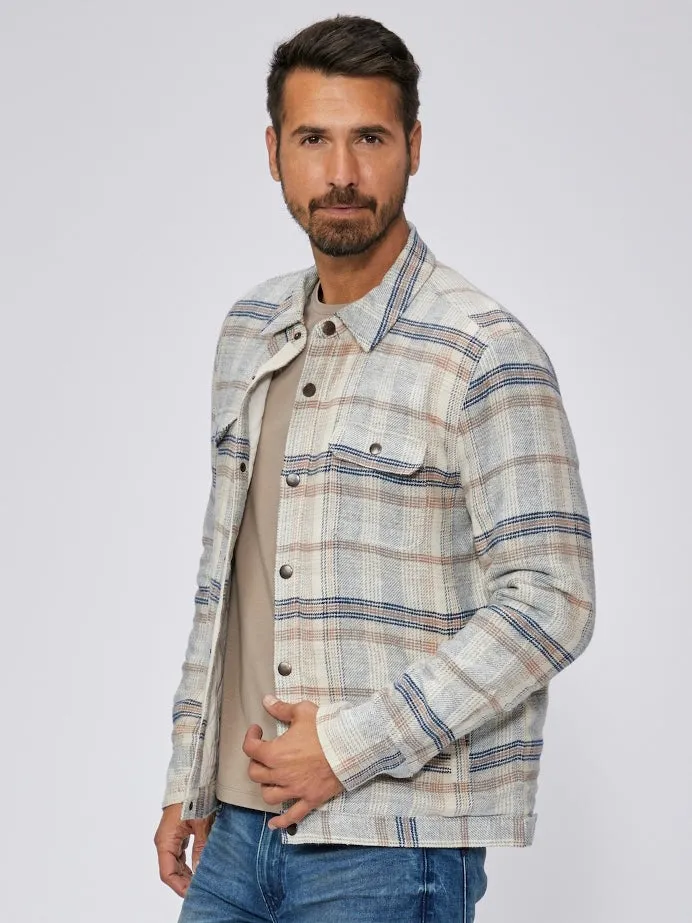 DAYNE JACKET PLAID - ICED GINGER