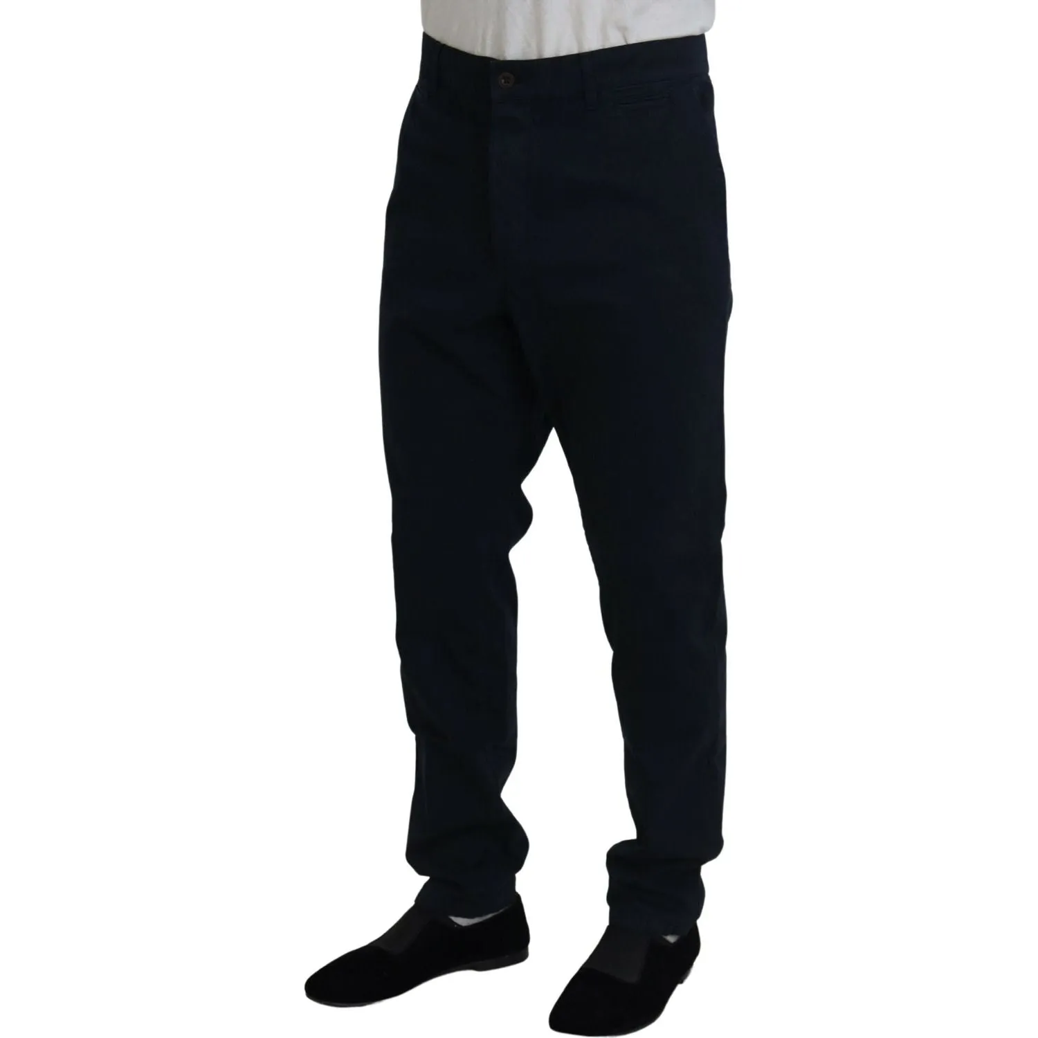 Dolce & Gabbana Elegant Dress Chinos in Blue