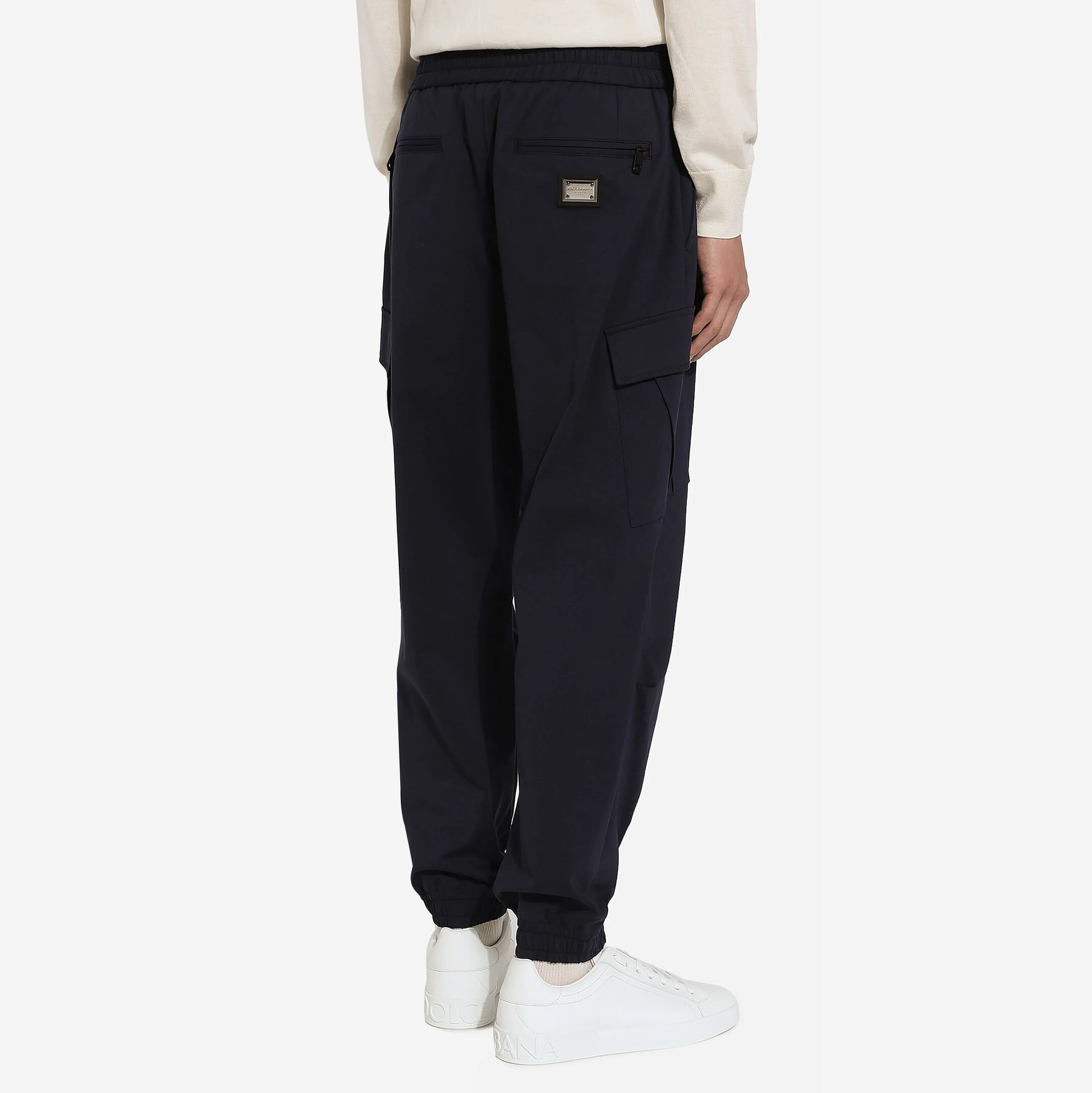 Dolce & Gabbana Logo Tag Cargo Track Pants