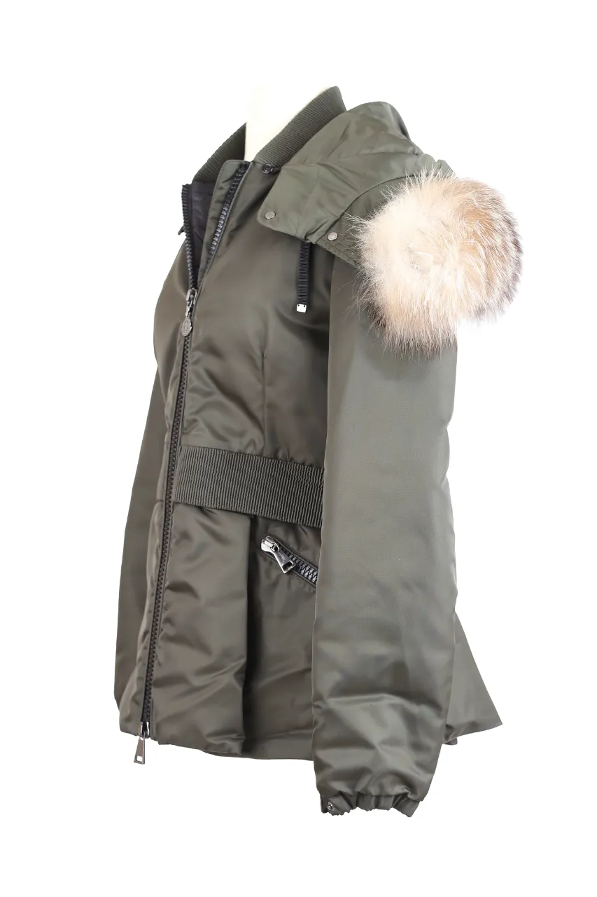 Down Filled Jacket w/ Removable Fur Trim Hood