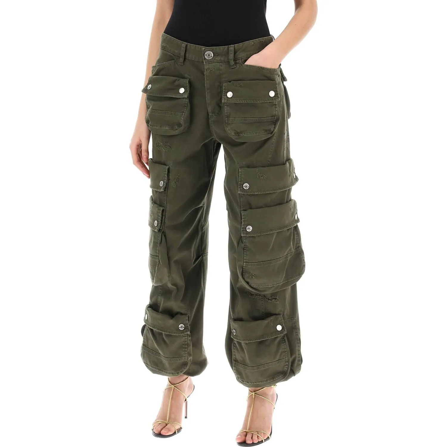 Dsquared2 wide leg cargo pants