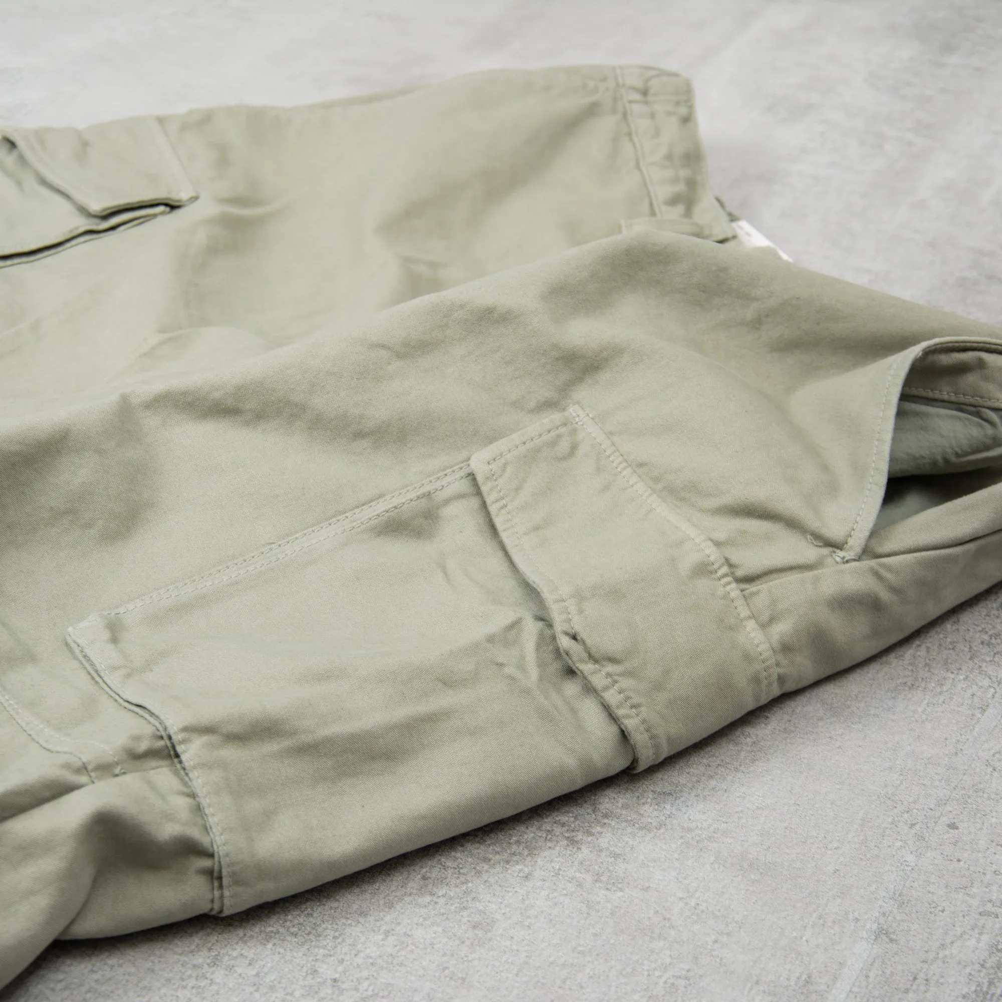 Edwin Sentinel Cargo Pant Back Sateen - Iceberg Green