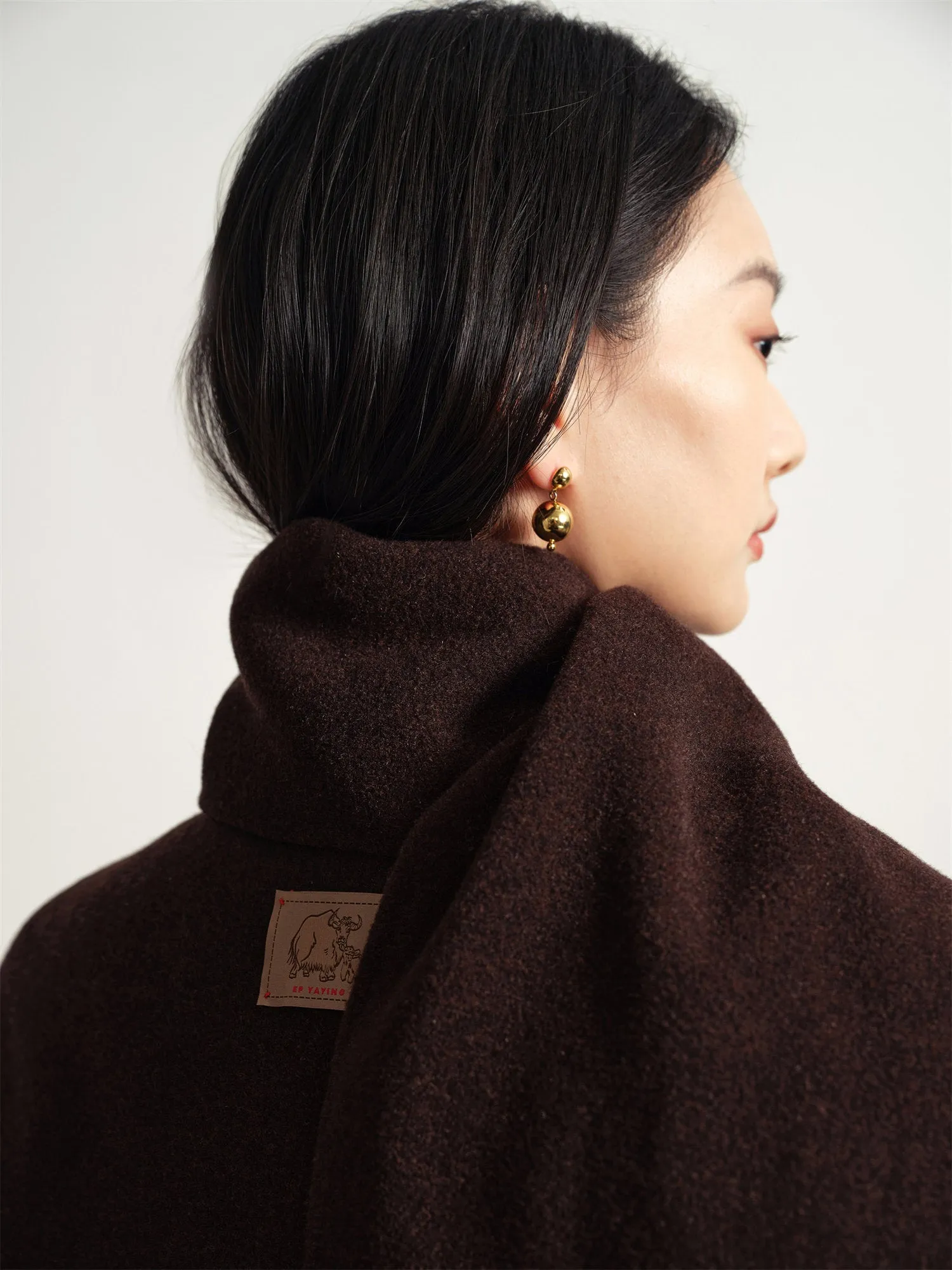 EP YAYING Yak Wool Coat