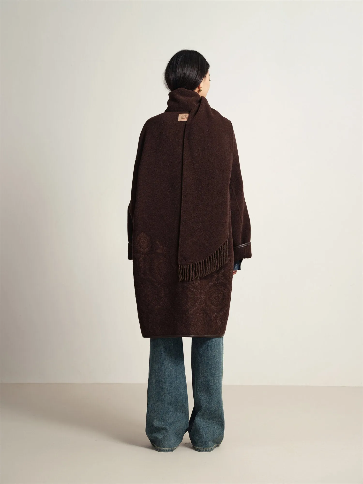 EP YAYING Yak Wool Coat