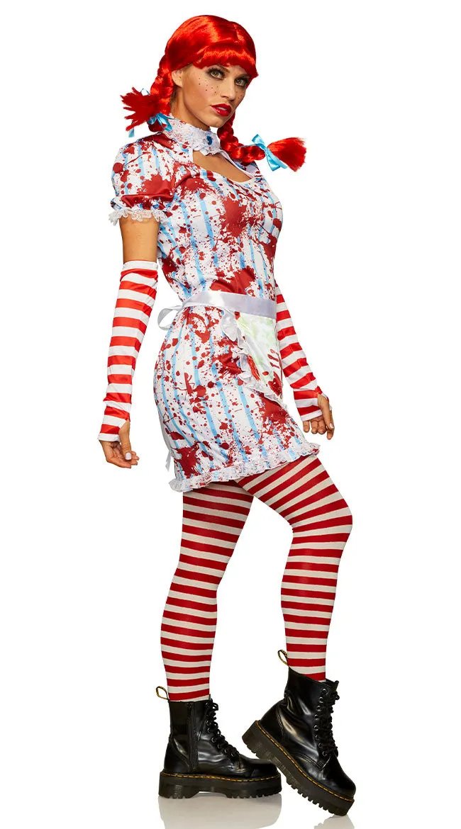 Evil Burger Babe Costume