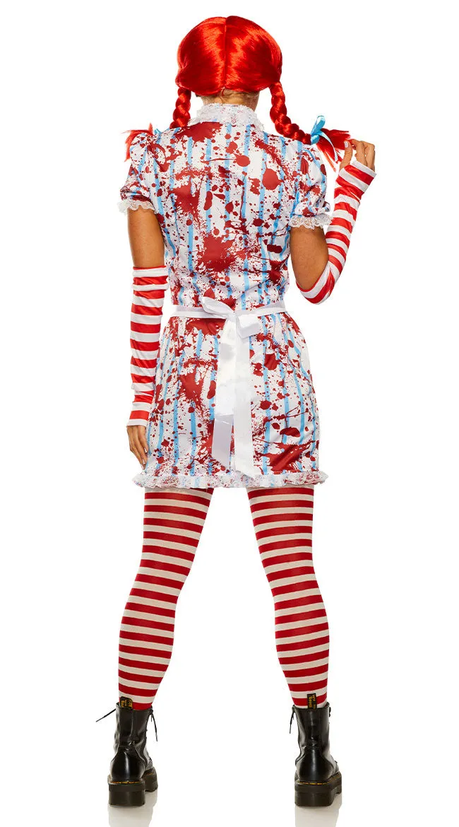 Evil Burger Babe Costume