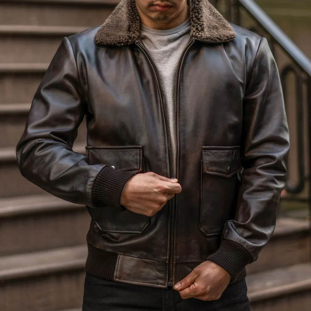 Flight Jacket | Black Coffee