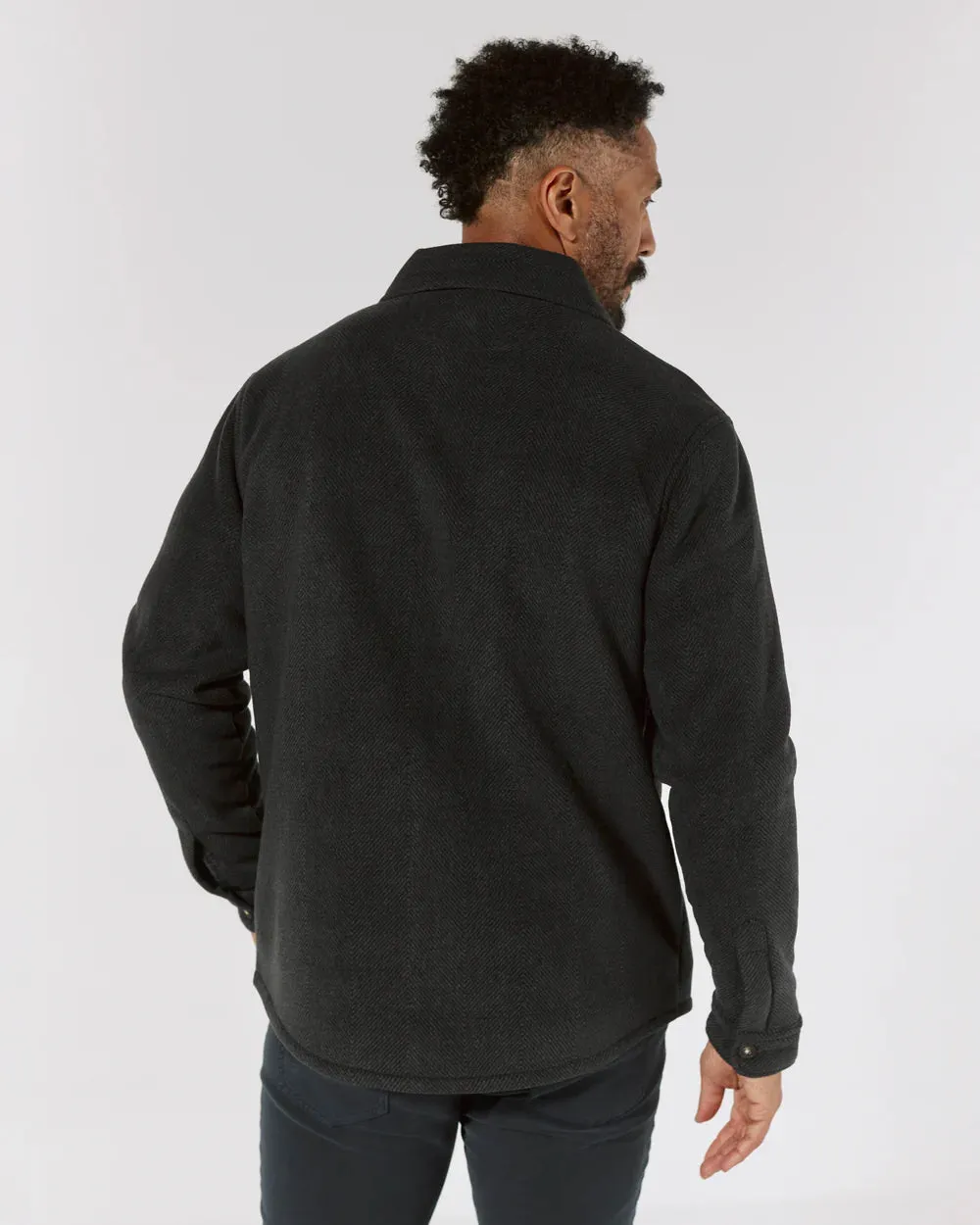 Generation Sherpa Shacket | Charcoal