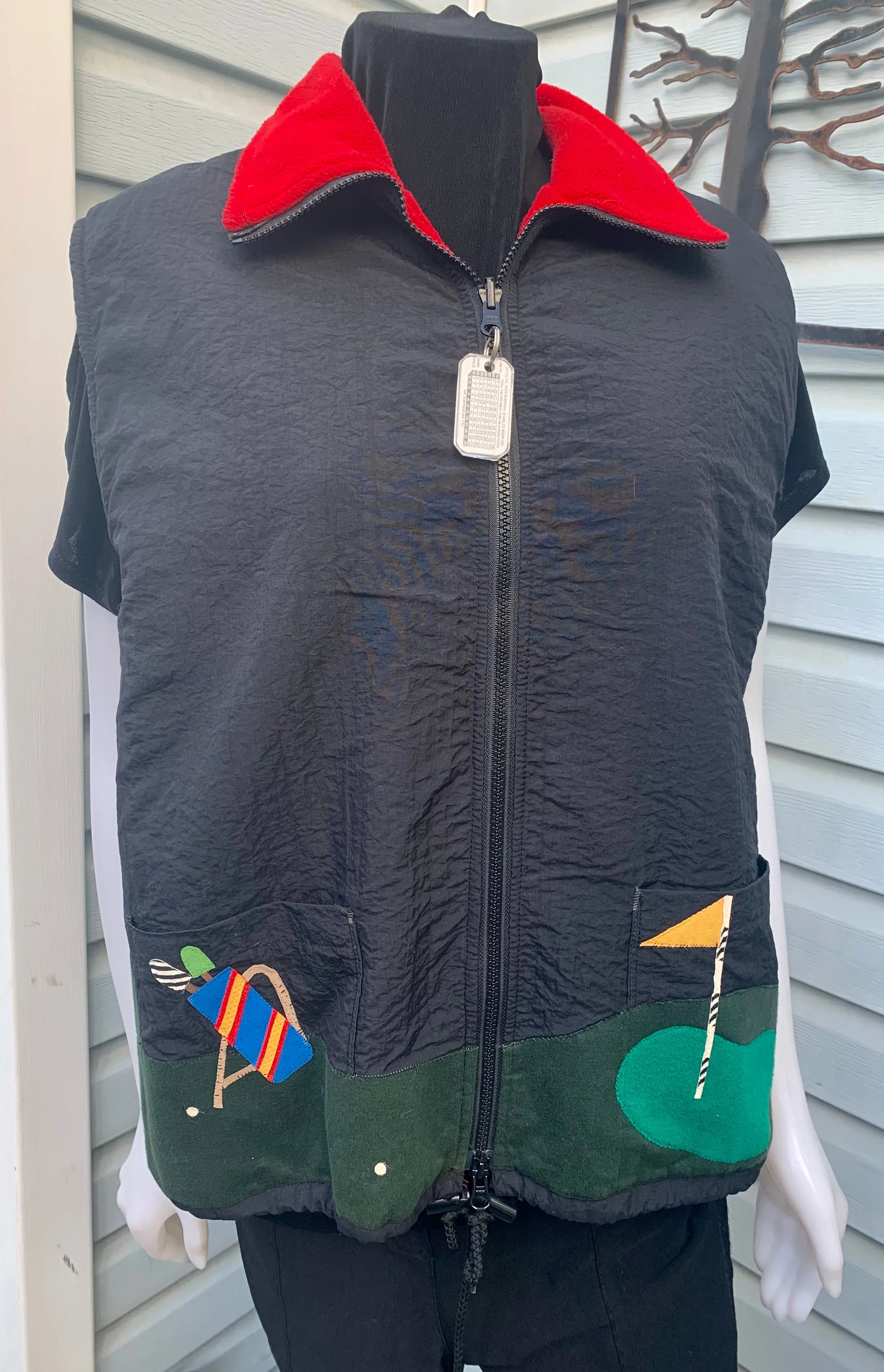 Golf Vest - Fleece Reversible