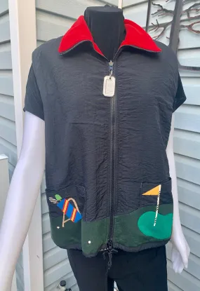 Golf Vest - Fleece Reversible