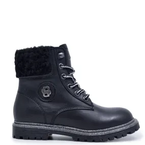 Hugo Boss Black Fur Boot