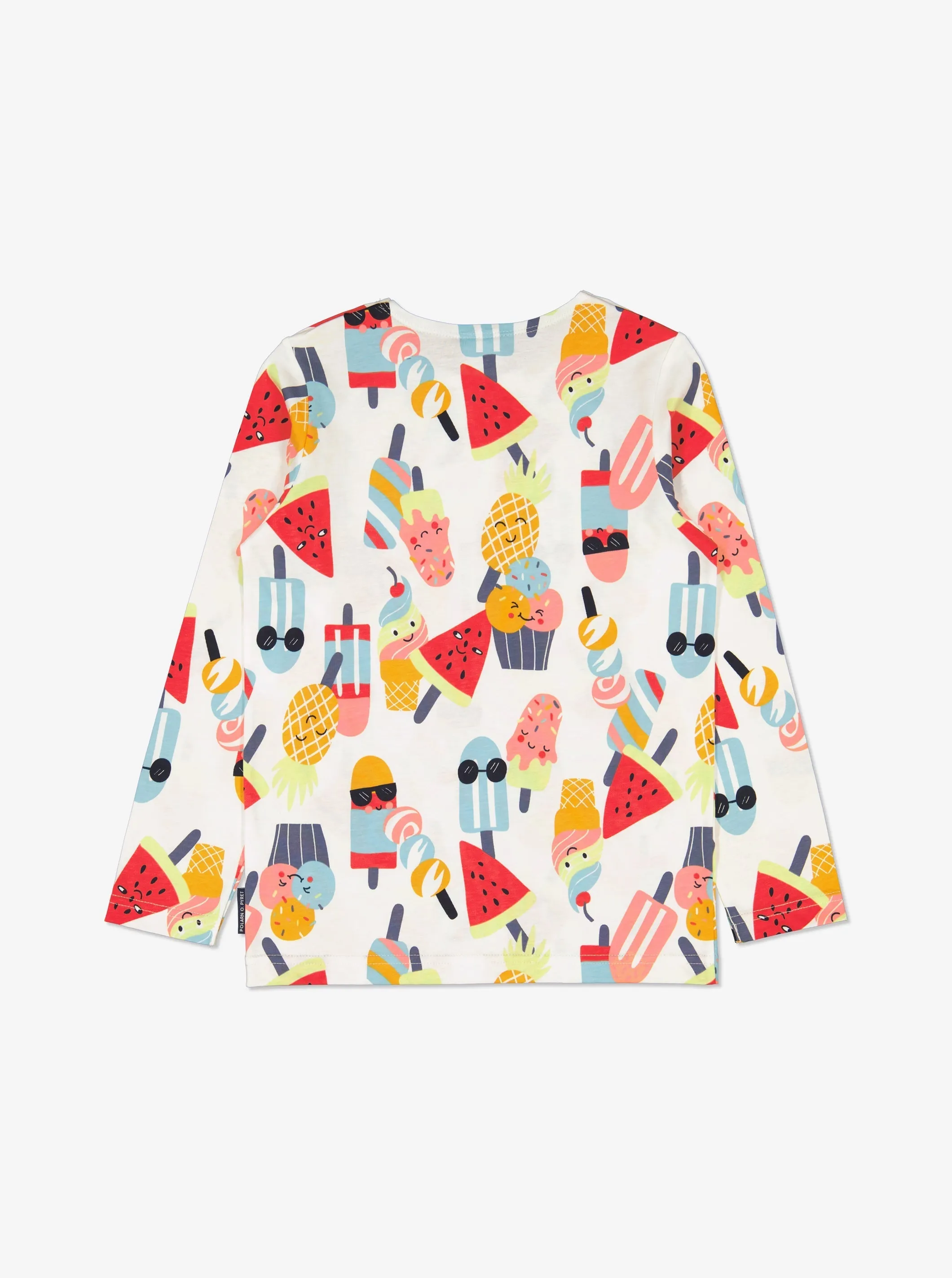 Ice Cream Print Kids Top