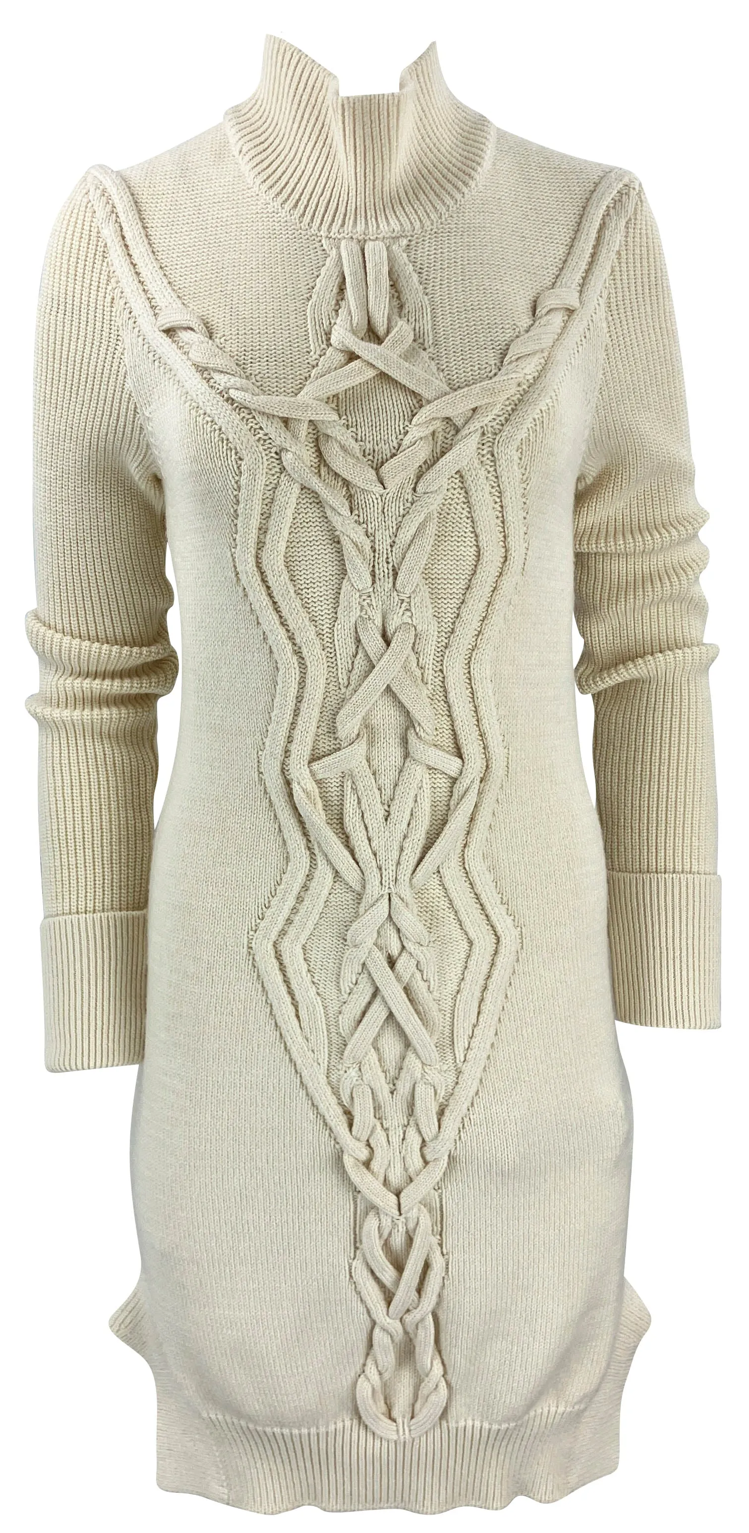 Isabel Marant Atina Sweater Dress in Ecru