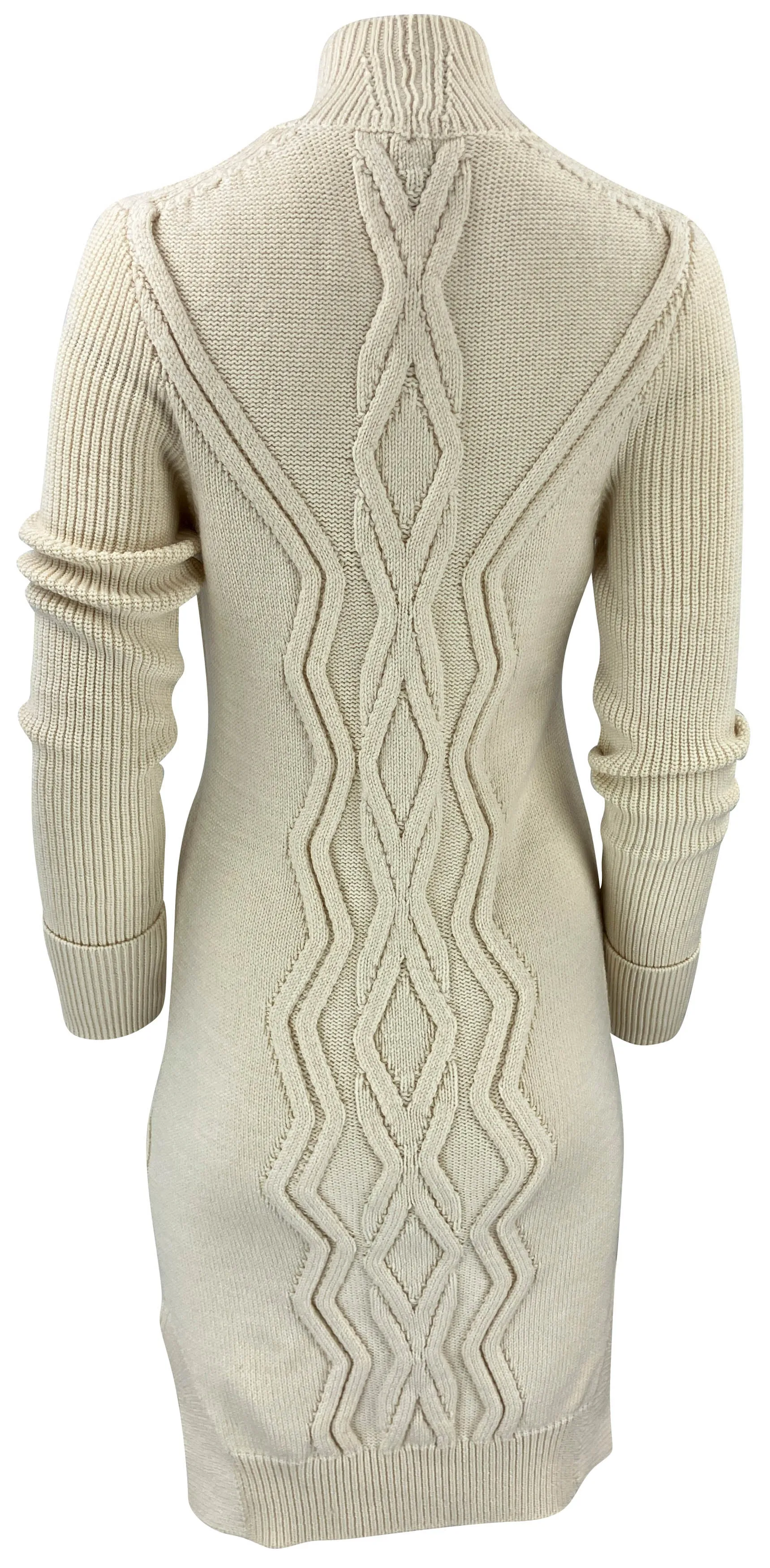 Isabel Marant Atina Sweater Dress in Ecru